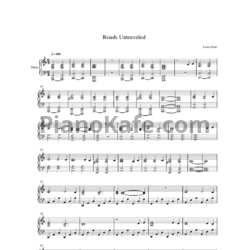 Ноты Linkin Park - Roads untraveled - предпросмотр