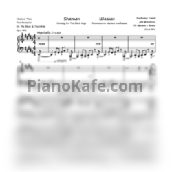 Ноты Vladimir Titov - Fantasy on the Black Keys "Shaman", Op. 1, No. 1 - предпросмотр