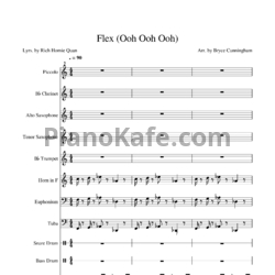 Ноты Rich Homie Quan - Flex (Ooh, Ooh, Ooh)