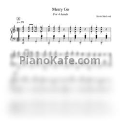 Ноты Kevin MacLeod - Merry Go - предпросмотр