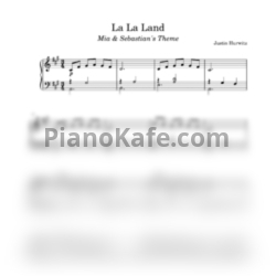 Ноты Justin Hurwitz - La La Land (Mia & Sebastian's Theme) - предпросмотр