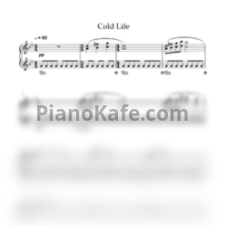 Ноты Ilya Beshevli - Cold life - предпросмотр