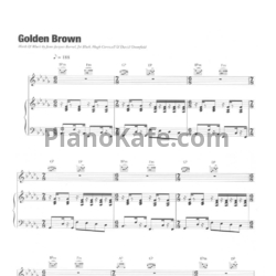 Ноты The Stranglers - Golden brown