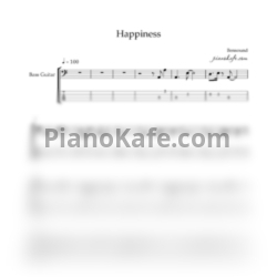 Ноты Bensound - Happiness