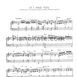 Ноты Ted Shapiro - If I had you
