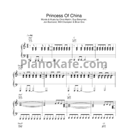 Ноты Coldplay feat. Rihanna - Princess of China - предпросмотр