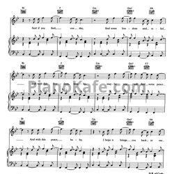 Ноты Dido - Stoned - предпросмотр