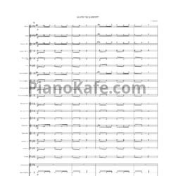 Ноты С. Чернецкий - Марш "Будапешт" (Партитура и партии) - предпросмотр