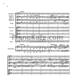 Ноты Георг Гендель - Торжество ре мажор (HWV 279) - предпросмотр