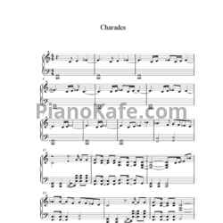 Ноты Serj Tankian - The charades - предпросмотр