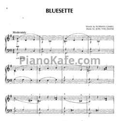Ноты Toots Thielemans - Bluesette