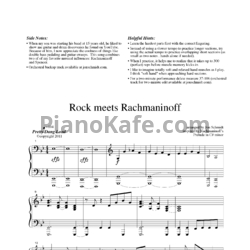 Ноты Jon Schmidt - Rock meets rachmaninoff - предпросмотр