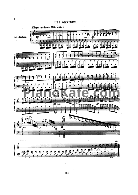 Ноты Шарль Алькан - Les omnibus (Op. 2) - PianoKafe.com