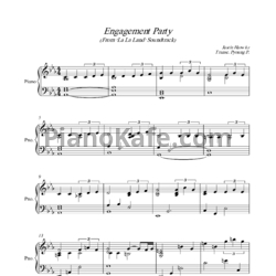 Ноты Justin Hurwitz - Engagement party