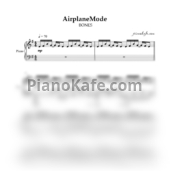 Ноты BONES - AirplaneMode