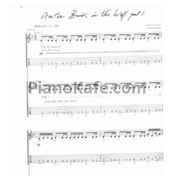 Ноты Pink Floyd - Another brick in the wall. Part 1 (Guitar tabs) - предпросмотр