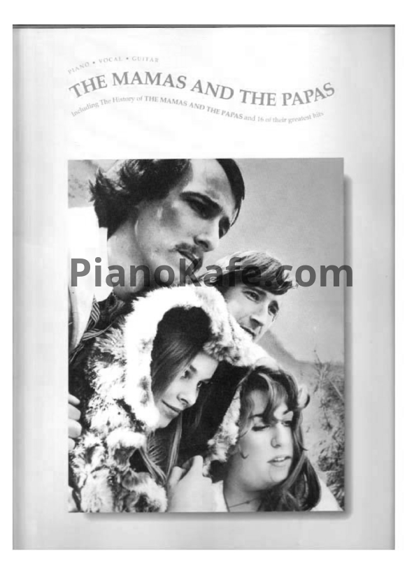 Ноты The Mamas and the Papas - The history of (Книга нот) - PianoKafe.com