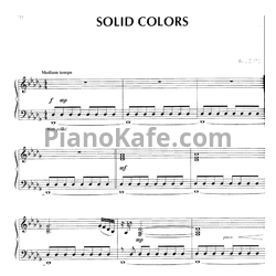 Ноты Lyz Story - Solid colors