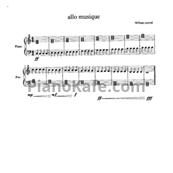 Ноты William Martell - Hy music! (для 1 фортепиано в 6 рук) - предпросмотр