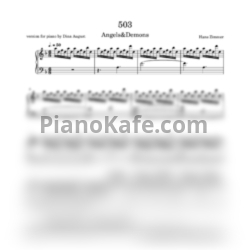 Ноты Hans Zimmer - 503 - предпросмотр