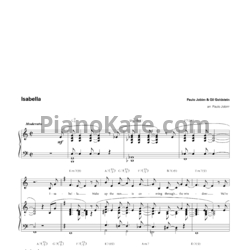 Ноты Paulo Jobim & Gil Goldstein - Isabella - предпросмотр