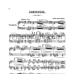 Ноты А. Йенсен - Охотничья сценка (Op. 15) - предпросмотр