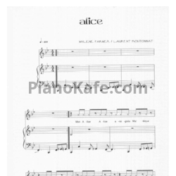 Ноты Mylene Farmer - Anamorphosee (Книга нот) - предпросмотр