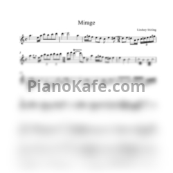 Ноты Lindsey Stirling - Mirage - предпросмотр