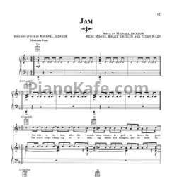 Ноты Michael Jackson - Dangerous (Книга нот) - предпросмотр