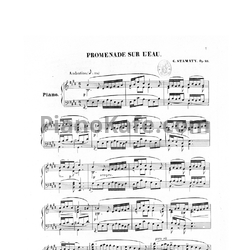 Ноты Камиль Стамати - Promenade sur l'eau (Op. 22) - предпросмотр