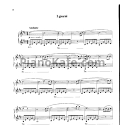 Ноты Ludovico Einaudi - I giorni - предпросмотр