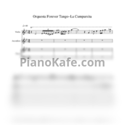 Ноты Forever Tango - La cumparsita (Broadway cast)