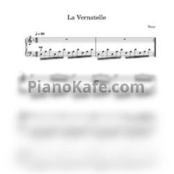 Ноты Riopy - La Vernatelle - предпросмотр