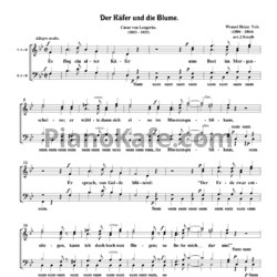 Ноты Вацлав Фейт - Жука и розы