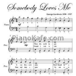 Ноты George Gershwin - Somebody stole my gal - предпросмотр