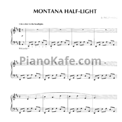 Ноты Philip Aaberg - Montana half-light