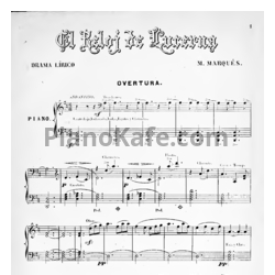 Ноты Мигель Маркес - Опера "Часы Люцерны" (Клавир)