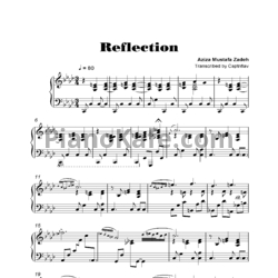 Ноты Aziza Mustafa Zadeh - Reflection - предпросмотр