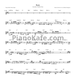 Ноты Hata Motohiro - Rain
