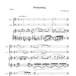 Ноты Gleb Cherukhin - Awaking - предпросмотр
