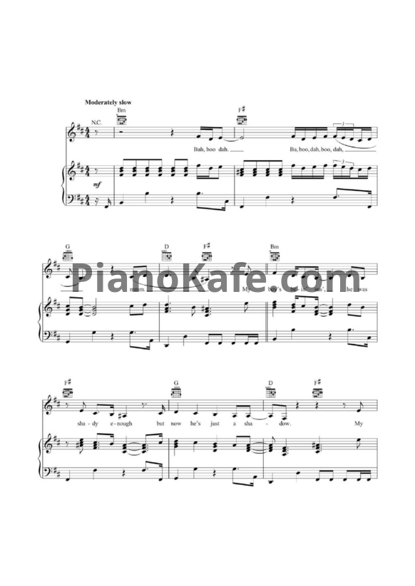 Ноты Billie Eilish - My boy (Версия 2) - PianoKafe.com