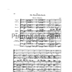 Ноты Леопольд Моцарт - Сельская свадьба (Партитура) - предпросмотр