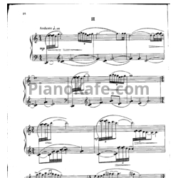 Ноты Р. Еникеев - Соната №1 (2 и 3 части) - предпросмотр