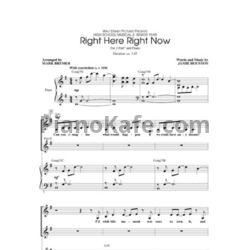 Ноты Zac Efron and Vanessa Hudgens - Right here, right now - предпросмотр