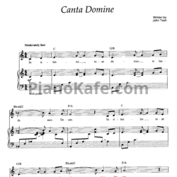 Ноты John Tesh - Canta Domine