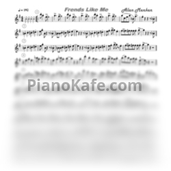 Ноты Alan Menken - Friends like me - предпросмотр