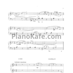 Ноты Жанна Металлиди - Слон - предпросмотр