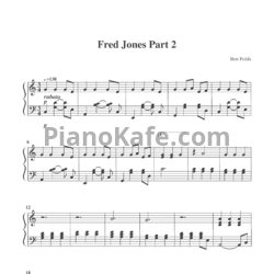 Ноты Ben Folds - Fred Jones - предпросмотр