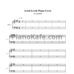 Ноты Avicii - Levels - предпросмотр