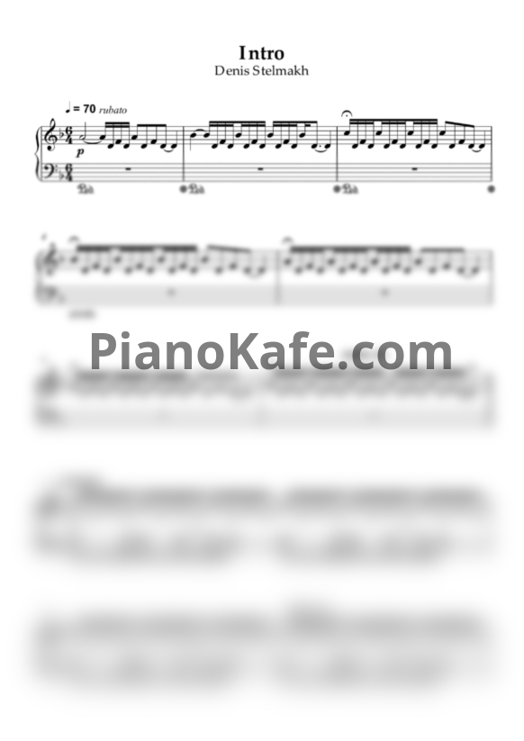 Ноты Denis Stelmakh - Mayday (Songbook) - PianoKafe.com